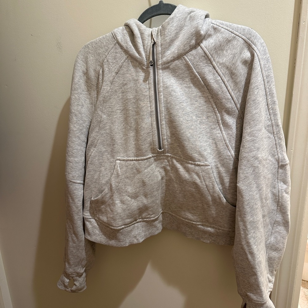 Lululemon Oversized Half Zip Scuba